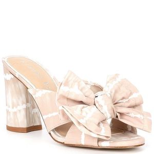 Gianni Bini Keily Mules in Neutral Comb